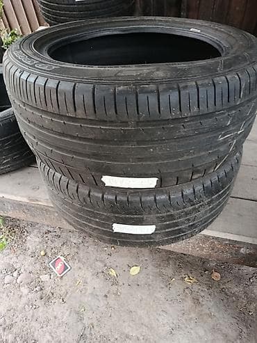 Шины 245 / 50 / R 18, Лето, Б/у, Пара, Легковые, Япония, Dunlop