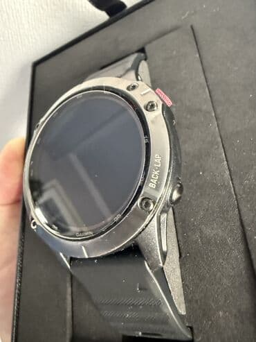 Garmin: Часы Garmin fenix 6 pro solar titanium С оригинальным новым ремешком — 4