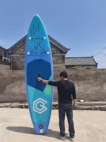 серфы: Надувная SUP-доска GQ BOARD Размер д3.35см. Ш.81см Т.35см - — 1