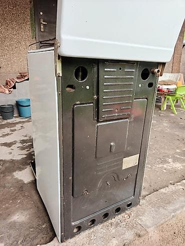 fre fire: Газовая печь, Б/у, Напольная, цвет - Белый, Полная оплата — 2