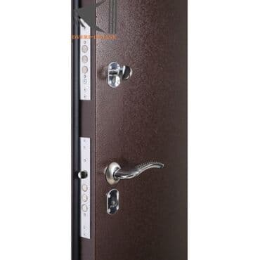 дверь наружный металлический: Кире бериш эшик, Металл, түсү - Күрөң — 1