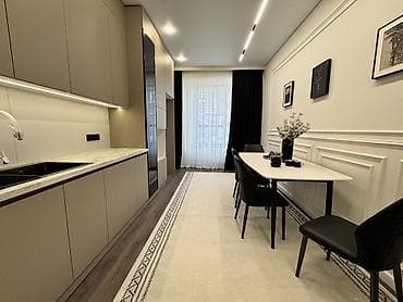 трехкомнатная: 3 комнаты, 105 м², Элитка, 9 этаж, Дизайнерский ремонт — 5