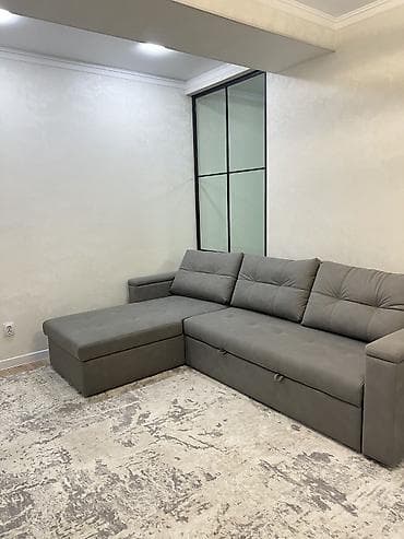 стекляный: Кухонный гарнитур, цвет - Серый, Дерево — 8