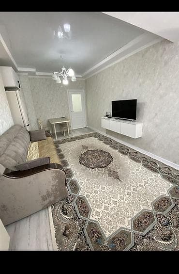 Батирлер: 1 бөлмө, 48 м², Аламедин-1 мкр Элитка, 9 кабат, Дизайнердик оңдоо — 1