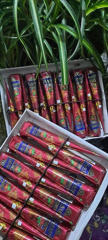 Натуральные конусы хны Kaveri (Ready-to-Use Henna Cone). - Формат