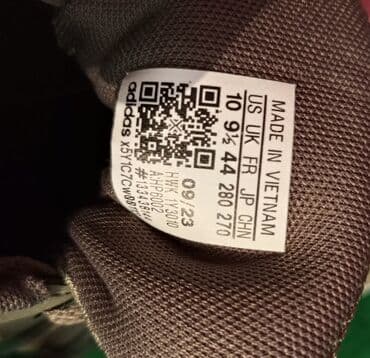 парные спортивные костюмы: Эркектердин кроссовкасы, 44, Adidas, Жаңы, түсү - Жашыл, Өзү алып кетүү — 9