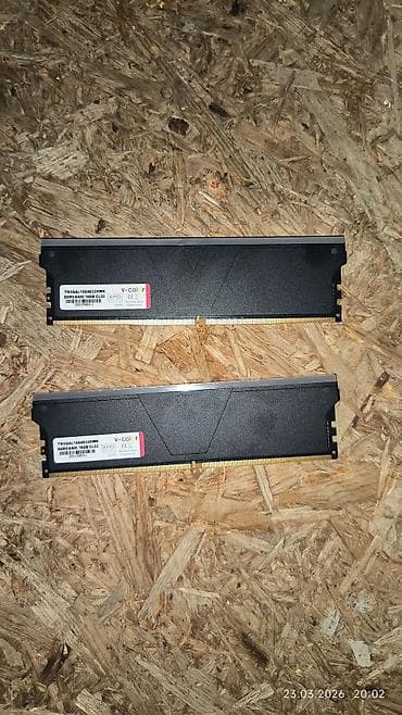 core i3 6100: Оперативная память, Новый, 32 ГБ, DDR5, 6400 МГц, Для ПК — 2