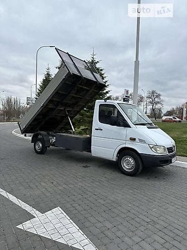 Заказать Мерседес грузовой спринтер, Вывоз швейных отходов, С прицепом