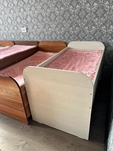 Керебеттер: Детские кроватки для сада/группы (модульные, без матрасов) - — 9