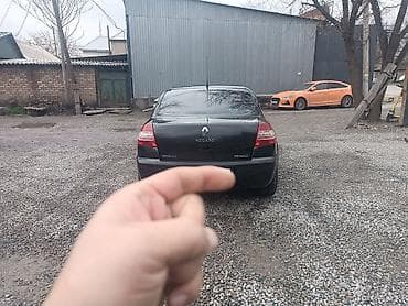 megane: Renault Megane: 2006 г., 1.6 л, Автомат, Газ, Седан — 2