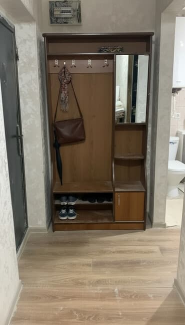 шкаф комот: Шкаф-прихожая, Б/у, С зеркалом, ЛДСП — 1