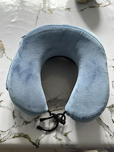 камуфляж ткань: Подушка с мягкой набивкой, цвет - Голубой — 4