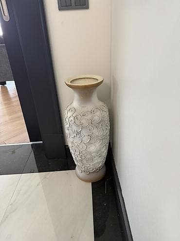 Напольная декоративная ваза - Материал: керамика. - Цвет