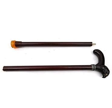 Ходуноктор, балдактар, таяктар, роллаторлор: Трость-кане с ручкой в виде головы орла - Элегантная трость бренда — 3