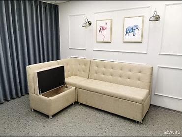 раскладной угловой диван: Прямой диван — 7