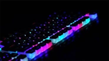 keyboard: Клавиатура, Механикалык, Bluetooth, Зымдуу туташтыруу, Өлчөмү: 100% — 7