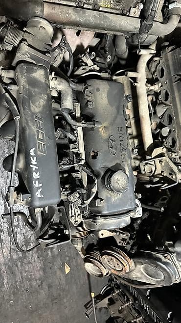 4a fe: Бензиновый мотор Hyundai 1.3 л, Б/у — 1