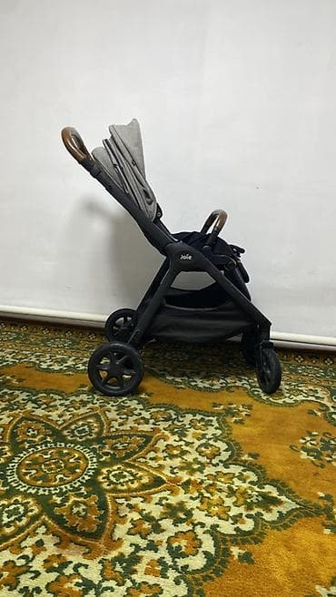 Коляска, Joie, цвет - Черный, Б/у, Самовывоз