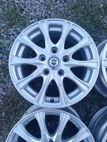 купить диск на машину: Куйма Дисктер R 15 Weds, Комплект, тешиктери - 5, Колдонулган — 4