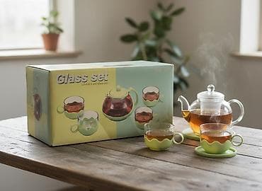 Набор для чая Butterfly Orchid — Glass Set (5 предметов) Состав: -