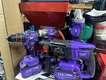 для набора: Аккумуляторный набор электроинструментов MIDAS, серия 21V Lithium — 2