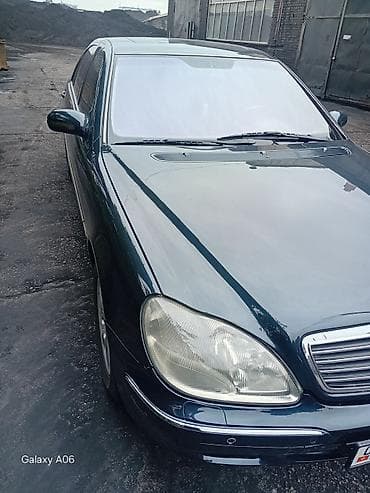 капот bmw: Mercedes-Benz S-Class: 1998 г., 5 л, Автомат, Бензин, Седан — 3