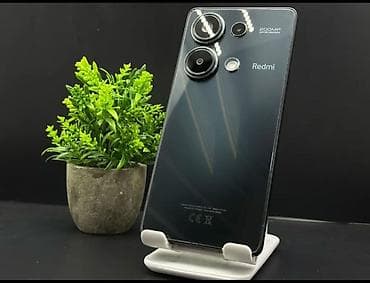 Redmi, Redmi Note 13 Pro, Жаңы, 256 ГБ, түсү - Кара, 2 SIM — 1