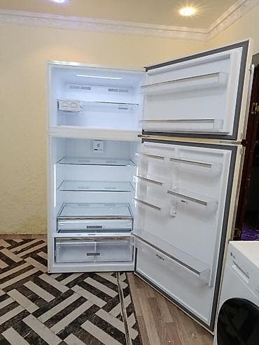 Электрогрили: Холодильник Whirlpool, Б/у, Двухкамерный, No frost, 85 * 185 * 75 — 8