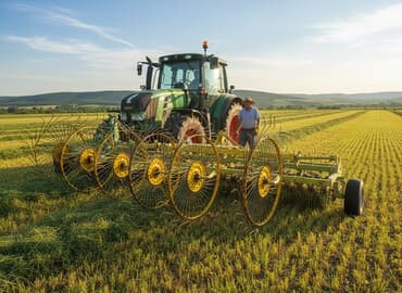 Башка кызматтар: Навесной комплект для заготовки сена: грабли-ворошилки «солнышко» и — 1