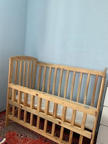 детские машины на аккумуляторе с пультом цена в бишкеке: Детская кроватка из массива сосны - Натуральное дерево, покрытие без — 3