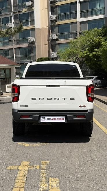 грязевая резина бу: Ssangyong Rexton Sports: 2022 г., 2.2 л, Автомат, Дизель, Пикап — 5