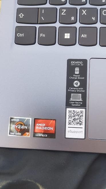 ноутбук apple: Lenovo IdeaPad Slim 3 (15", 8) - Экран 15.6" - Процессор AMD Ryzen 7 — 3