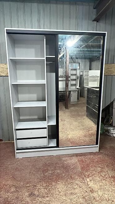 зеркало андройд: Шкаф купе, Новый, С зеркалом, ЛДСП, В рассрочку — 2