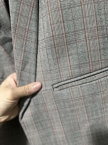 Пиджак, Блейзер, В клетку, Турция, M — 6