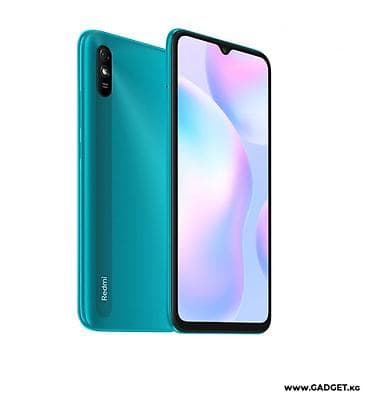 купить смарт часы в бишкеке: Redmi, Redmi 9A, Б/у, 64 ГБ, цвет - Синий, 2 SIM — 1