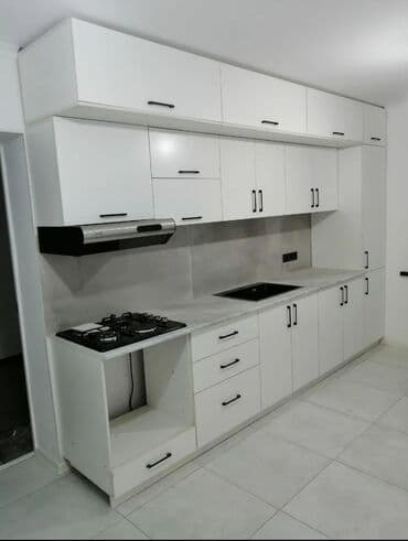 утепление стены: Мебель на заказ, Кухня, Кухонный гарнитур, Стол, Столешница — 8