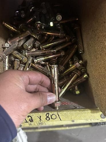 химические: Анкерный болт распорный (гильза с шестигранной гайкой) - Тип — 2