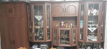 бу кухоный: Гарнитур для зала, Стул, Дерево, цвет - Коричневый — 1