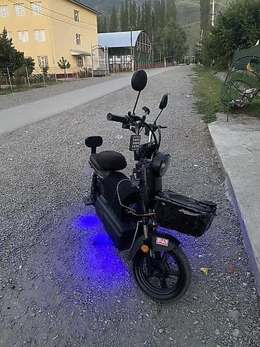 Электроскутер городского типа - Компактная рама с удобной посадкой