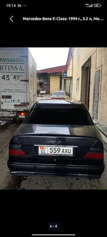 шторка на мерседес: Mercedes-Benz E-Class: 1994 г., 3.2 л, Ручные, Бензин, Седан — 6