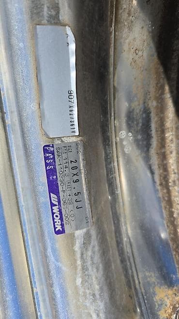 Транспорт: Литые Диски R 20 Work, Комплект, отверстий - 5 — 8