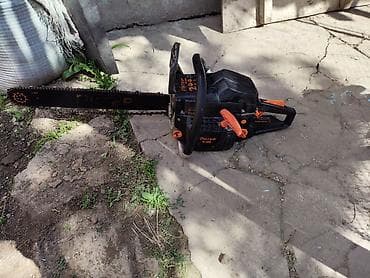 аккумуляторные пилы: Бензопила «ПИТЕР» (маркировка на корпусе: П1‑5200) бенза пила почти — 1