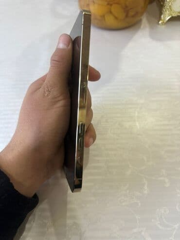 ipod mini: IPhone 12 Pro Max, Б/у, 128 ГБ, Matte Gold, Наушники, 77 % — 7