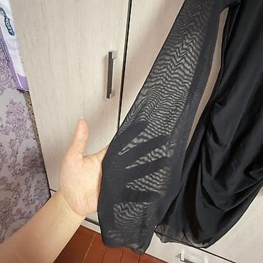 коктейли: Вечернее платье, Коктейльное, Трикотаж, С рукавами, L — 5