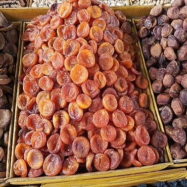 зелёный урюк: Сухофрукты и орехи ассорти - Курога/урюк натуральной сушки без сахара — 6