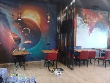 аренда шаурма место: Роспись стен и потолков любой сложности художественный оформление — 5