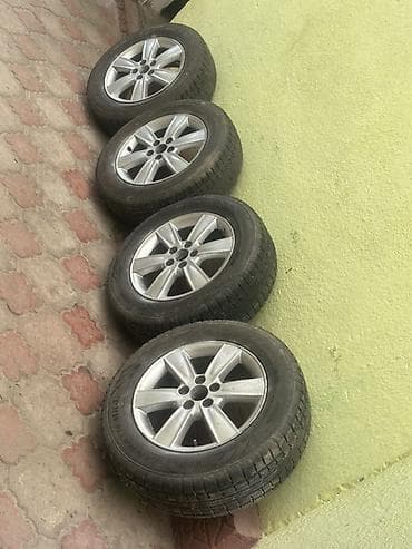 winter: Колеса в сборе 225 / 65 / R 17, Зима, Б/у, Комплект, Внедорожные (АТ/МТ), Литые, отверстий - 5 — 3