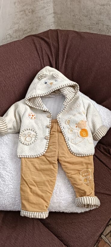 детские спортивные костюмы для мальчиков бишкек: Костюм теплый на синтепоне на 6-9 месяцев, подойдет как на мальчика — 1