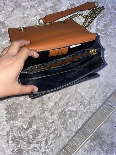 michael kora: Классическая сумка, Michael Kors, Материал: Комбинированный материал, Застежка на магните, Детские, Б/у — 3