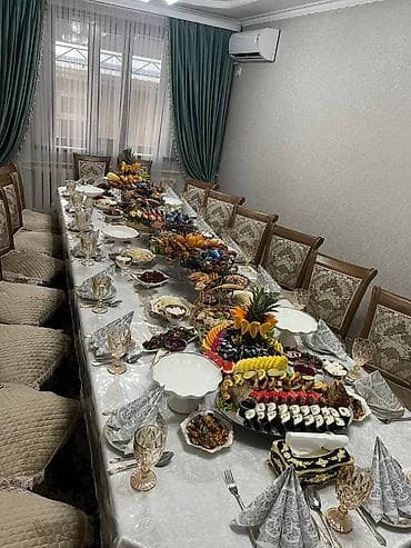 Көчмө банкеттер: Көчмө банкеттер | Ашпозчулар | Идиш-аякты ижарага берүү — 4